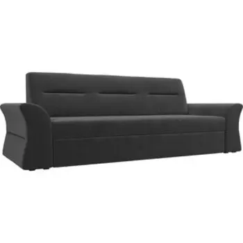 АртМебель Прямой диван Клайд велюр серый