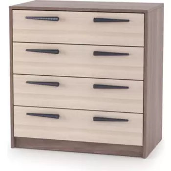 Атмосфера Комод с 4-мя ящиками Оптима шимо темный/шимо светлый