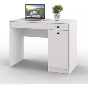 Атмосфера Стол письменный Исп.2 Найс белый РЕ/белый РЕ