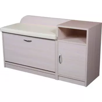 Банкетка для прихожей Шарм-Дизайн Уют правый вяз