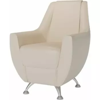 Банкетка-кресло Гранд Кволити 6-5121 Лилиана/бежевый к/з