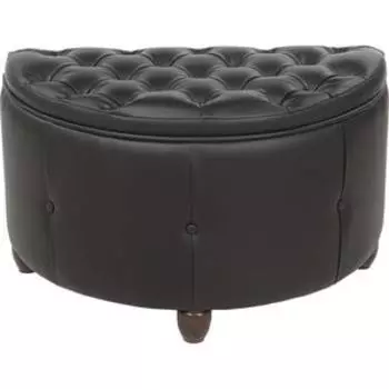 Банкетка Мебельстория Луна черный