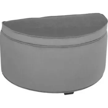 Банкетка Мебельстория Луна П серый велюр