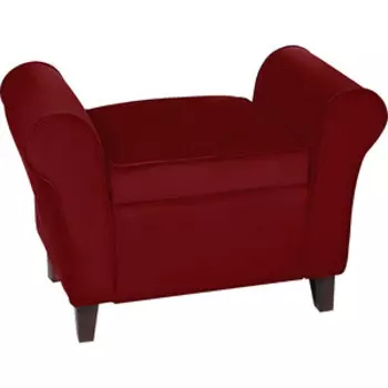 Банкетка Мебельстория Октавия-2 бордовый велюр