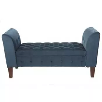 Банкетка Мебельстория Опера синий