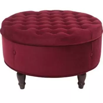 Банкетка Мебельстория Рубина бордовый