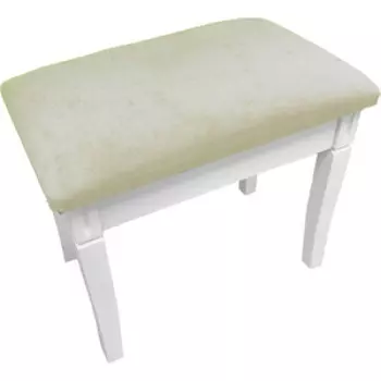 Банкетка Мебелик Венеция 5 с ящиком белый, porshe 2 (П0005747)