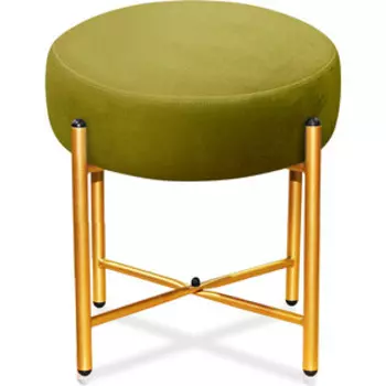 Банкетка Sheffilton SHT-B4 фисташковый/золото