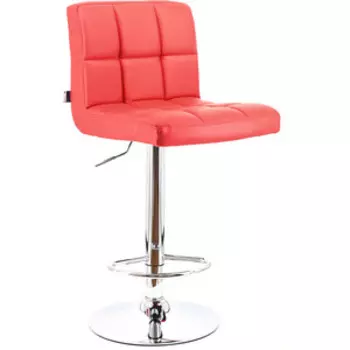 Барный стул Everprof Asti Экокожа Красный