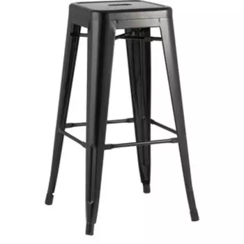 Барный стул Stool Group Tolix черный глянцевый YD-H765 LG-01