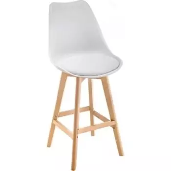 Барный стул Woodville Burbon белый