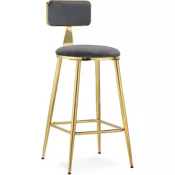 Барный стул Woodville Persi dark gray / gold (15678)