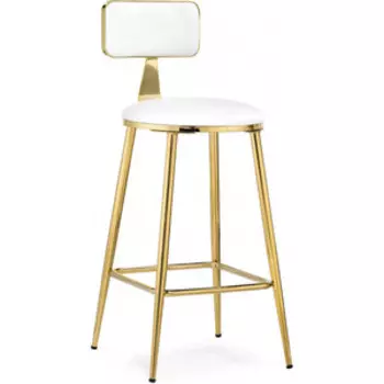 Барный стул Woodville Persi white / gold (15677)