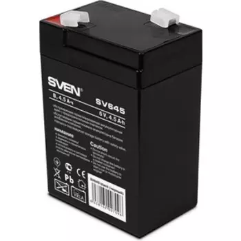 Батарея Sven Батарея SV 645 (6V 4.5Ah), (SV-0222064)