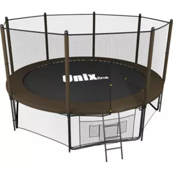 Батут UNIX line Black&amp;Brown 10 ft (outside)