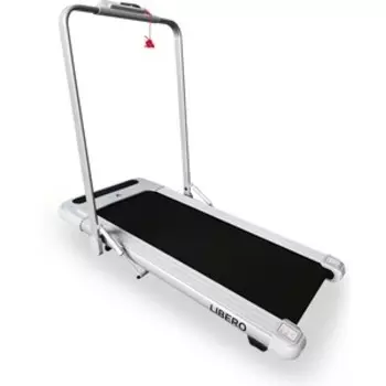 Беговая дорожка DFC LIBERO slim T100G, серебристая