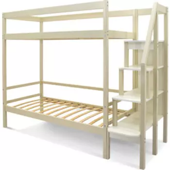 Бельмарко Детская двухярусная кровать Svogen бежевый