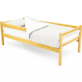 Бельмарко Детская кровать-тахта Svogen дерево + бортик ограждение