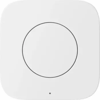 Беспроводная кнопка Яндекс YNDX-00524, Zigbee, CR2032, умный дом с Алисой, белая