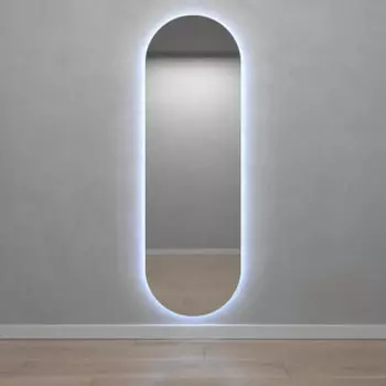 Безрамное зеркало с холодной подсветкой Genglass Nolvis NF LED L GGL-01-L-6000-1