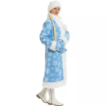 BiGarden Костюм снегурочки ''Меховой узор'' размер 46-50