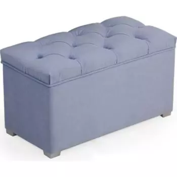 Пуфик Бител Мишель 750 велюр голубой