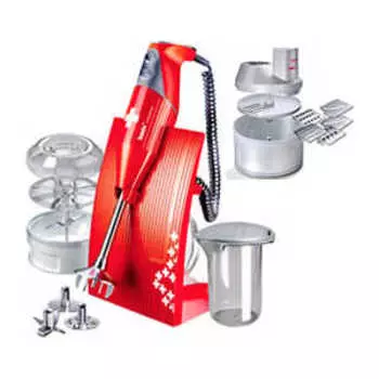 Блендер погружной Bamix SuperBox M200 Red