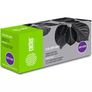 Блок фотобарабана Cactus CS-DR1095 DR-1095 black ((10000стр.) для DCP 1602/1602R, HL 1202/1202R Brother) (CS-DR1095)