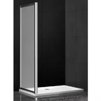 Боковая стенка Gemy Victoria 100х190 профиль хром, стекло матовое (A100M)