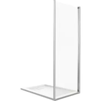 Боковая стенка Good Door Fantasy SP 100х185 прозрачная, хром (SP-100-C-CH)