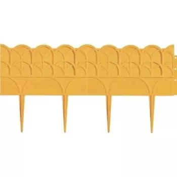 Бордюр PALISAD Прованс 14 х 310 см, желтый