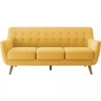 Диван Bradex Picasso трехместный, горчичный (FR 0420)
