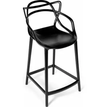 Стул полубарный Bradex Masters черный (FR 0132)