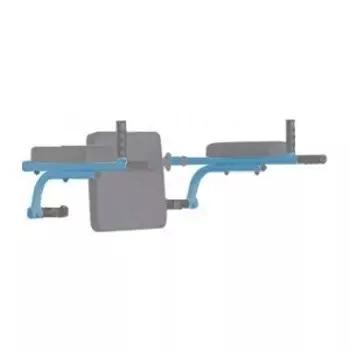 Брусья откидные Midzumi со спинкой Heikobo небесная лазурь