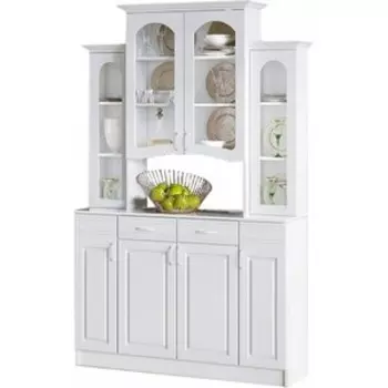 Буфет Миф Констанция 4-х ств., белый матовый