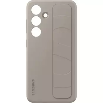 Чехол Samsung для Galaxy S24 Standing Grip Case серо-коричневый (EF-GS921CUEGRU)