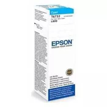 Чернила Epson Stylus Photo L800 голубой (C13T67324A)