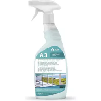 Чистящее средство GRASS Apartament series А3 для стекол, зеркал и кафельной плитки 600 мл(125260)