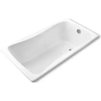Чугунная ванна Jacob Delafon Bliss 170x75 на ножках (E6D902-0, E4113-NF)