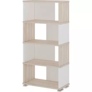 Cтеллаж МЭРДЭС СБ-10/4 КБЕ карамель/белый