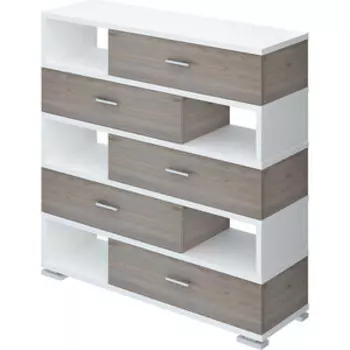 Cтеллаж МЭРДЭС СБ-40/5 БЕН белый/нельсон