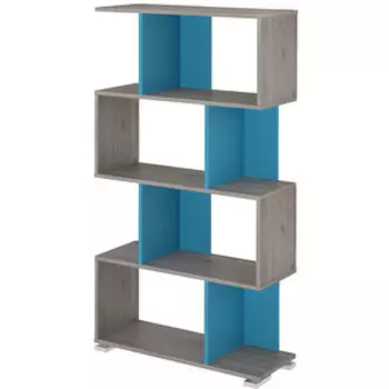Cтеллаж МЭРДЭС СЛ-5-4 НСИ нельсон/синий