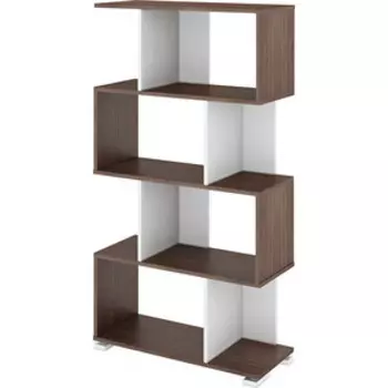 Cтеллаж МЭРДЭС СЛ-5-4 ШБЕ шамони/белый