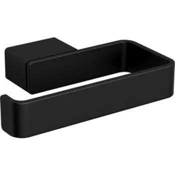 Деражатель туалетной бумаги Langberger без крышки, черный (11343A-BP)