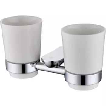 Держатель стакана Rush Luson двойной, хром (LU16320)
