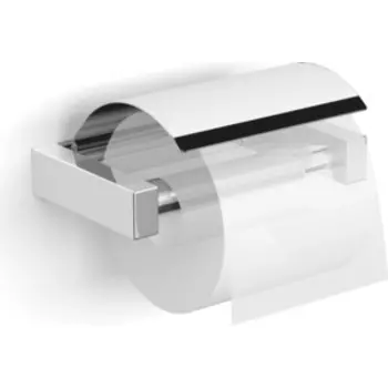 Держатель туалетной бумаги Langberger Vico с крышкой, хром (30041A)