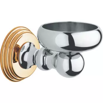 Держатель в ванную Grohe Sinfonia для стакана, хром/золото (40043IG0)