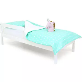 Детская кровать Бельмарко Svogen classic белый + бортик ограждение