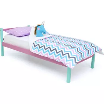 Детская кровать Бельмарко Svogen classic мятный-лаванда