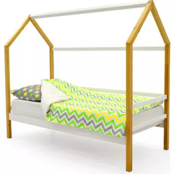 Детская кровать-домик Бельмарко Svogen дерево-белый